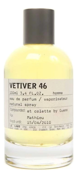 Le Labo Vetiver 46 100 мл, парфюмерная вода